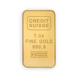 1 ounce  Gold Bar - Crédit Suisse